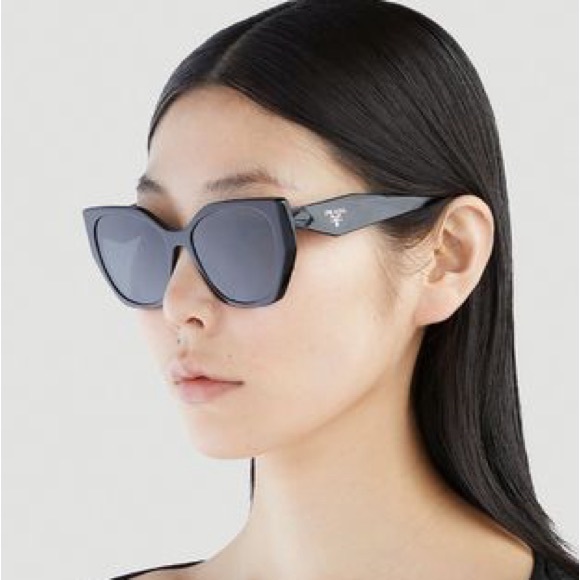 NEW PRADA EYEWEAR PR19ZS 1AB5S0 WOMEN’S SUNGLASSES PRADA SPR 19Z PRADA PR 19ZS - Picture 7 of 12